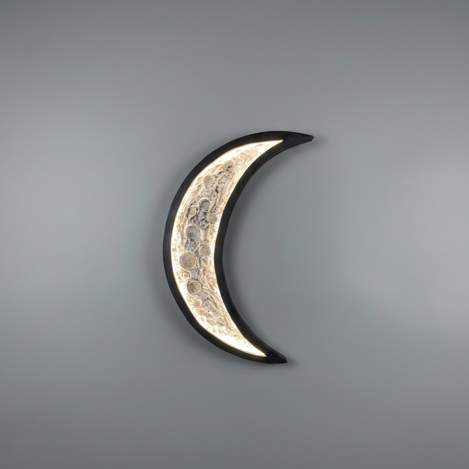 HALF MOON WALL LAMP